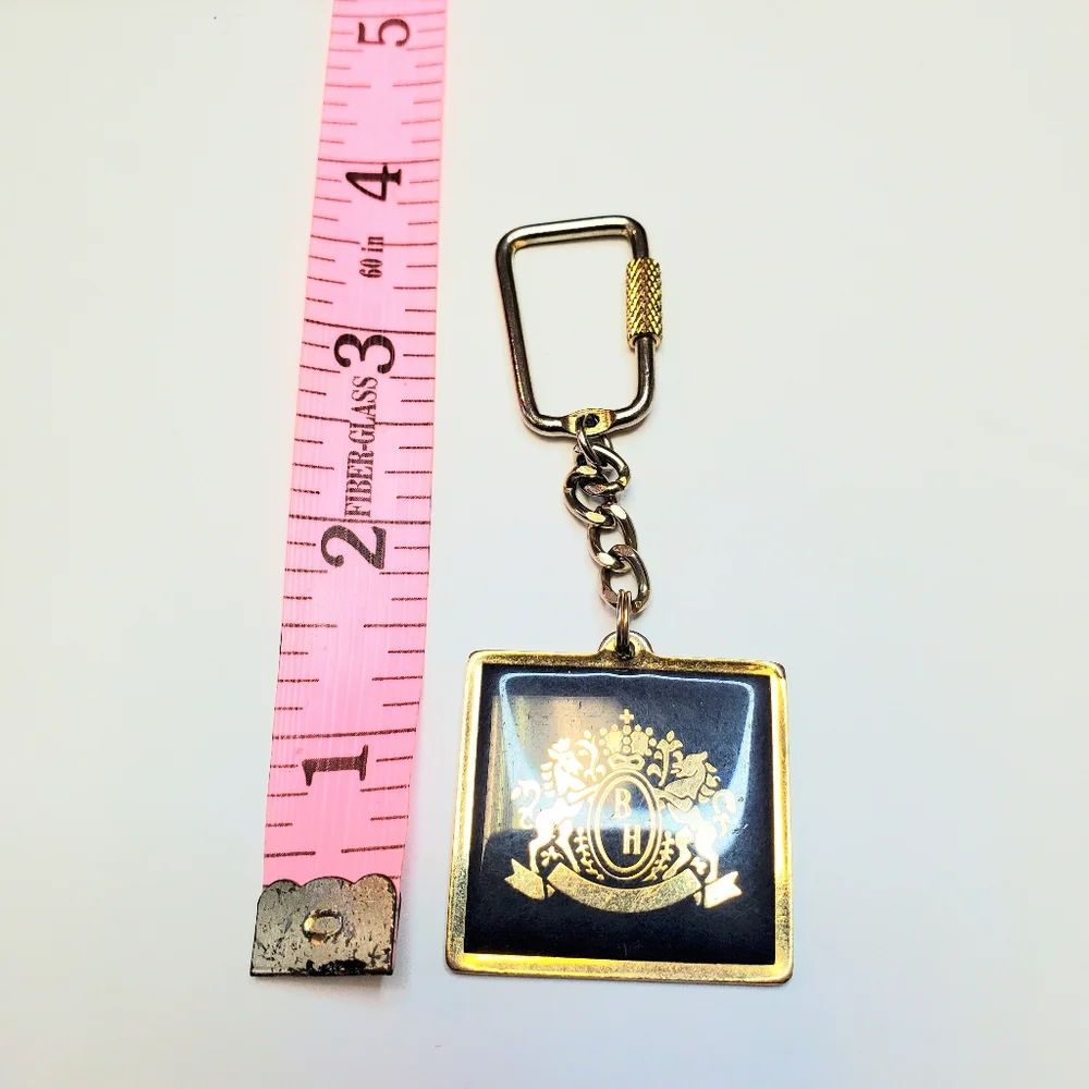 Vintage family crest keychain